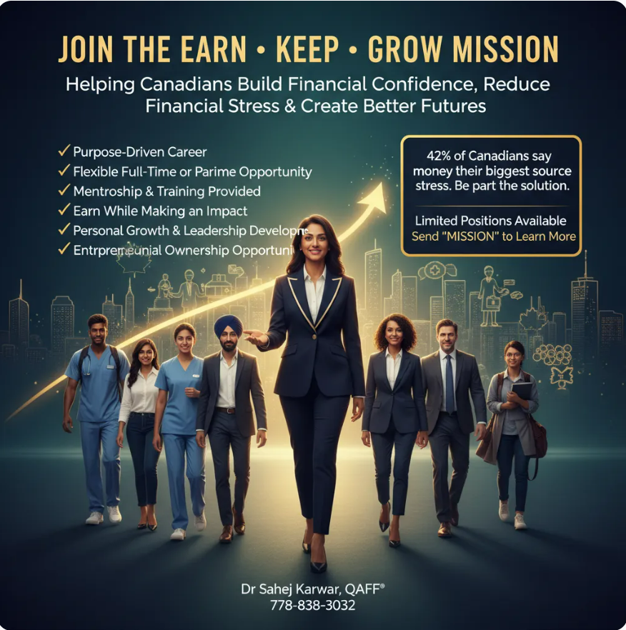 Earn, Keep, Grow mission graphic for the 2026 advisor intake